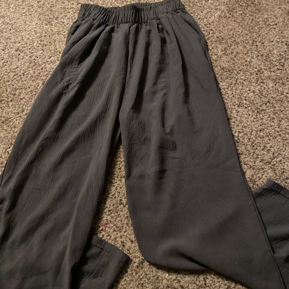 Black Relaxed Fit Pants